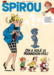 Le journal de SPIROU :  on a volé le manneken-pis!